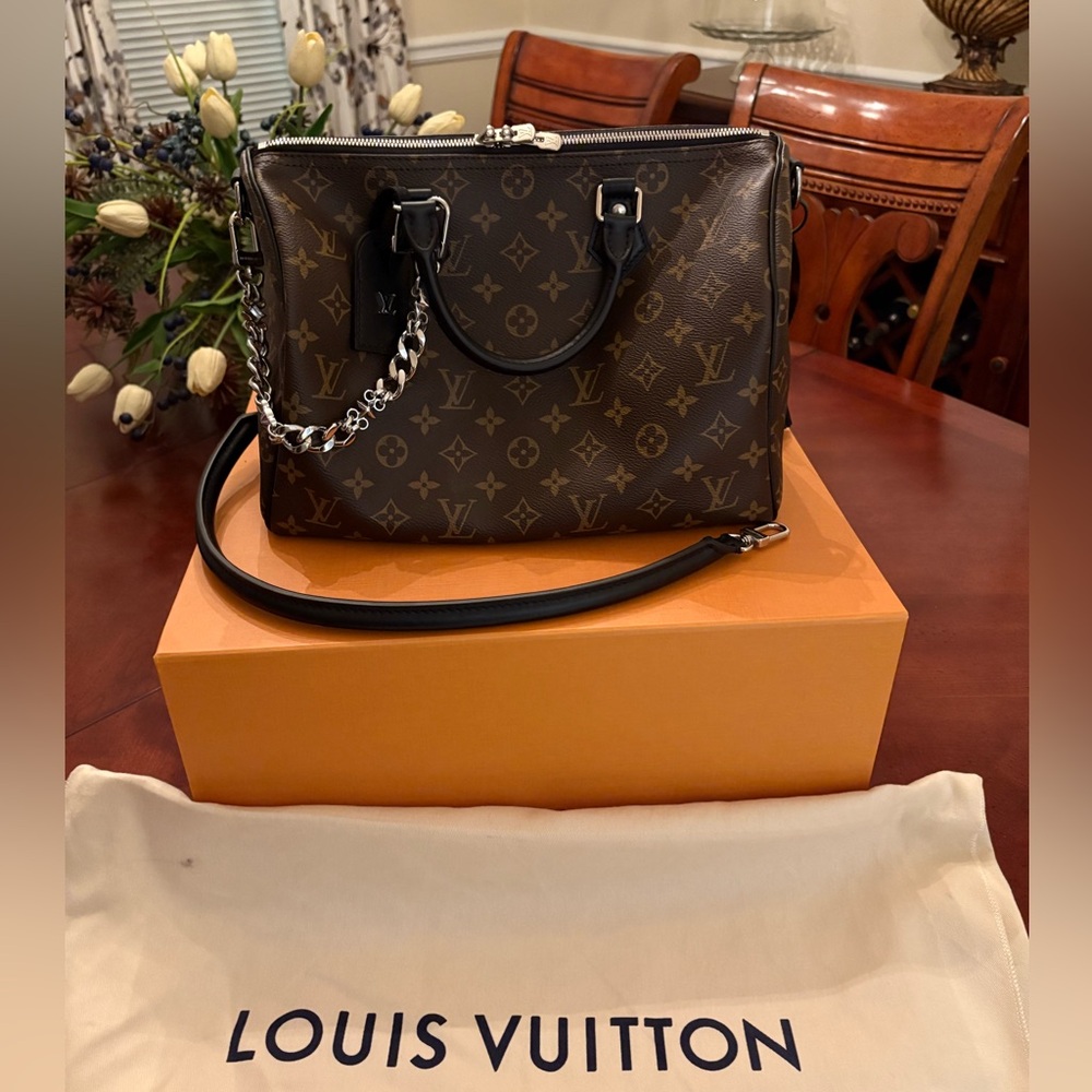 Never Used Louis Vuitton Speedy 30 Soft Dark!